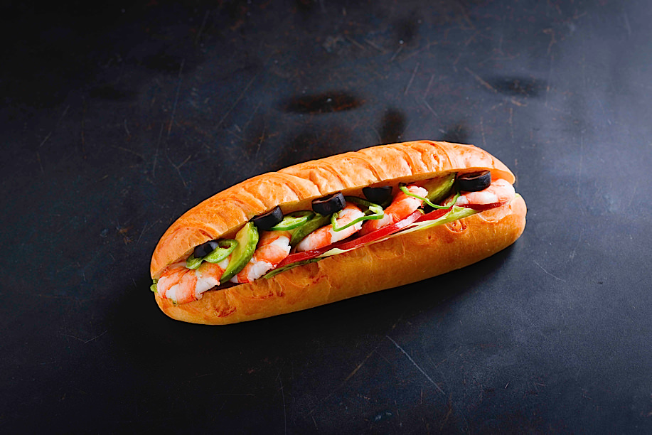 エビとアボカド&ヴィエノワ